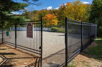 Dog Park at Ashford Crossing, Shrewsbury, Massachusetts